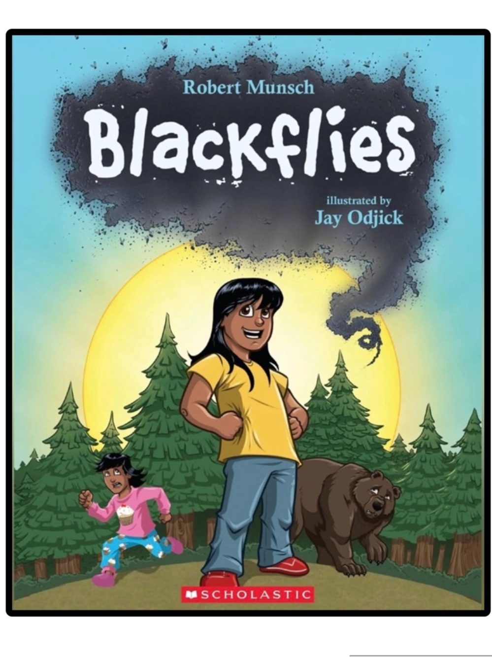BUNDLE & SAVE🎉 Blackflies Softcover Book by Robert Munsch